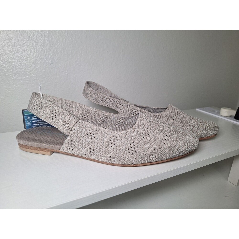Skechers Womens Cleo Flat Gray Size 7.5